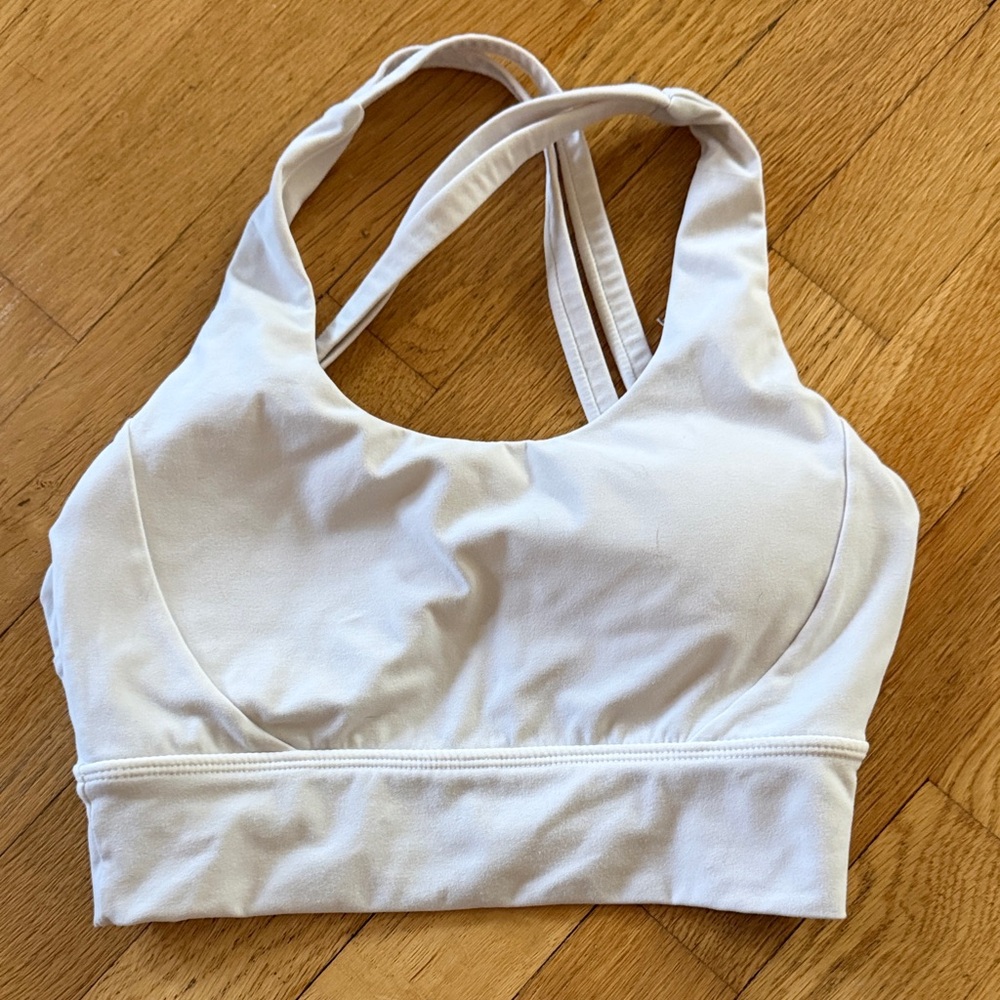 Buffbunny White Rosa Sports Bra